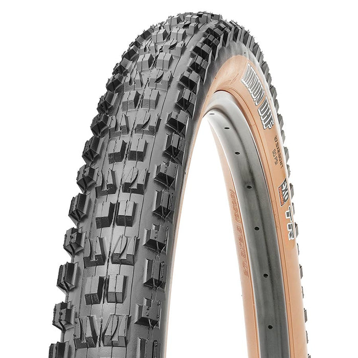 Tire, 27.5''x2.50, Folding, Tubeless Ready, Dual, EXO, Wide Trail, 60TPI, Tanwall