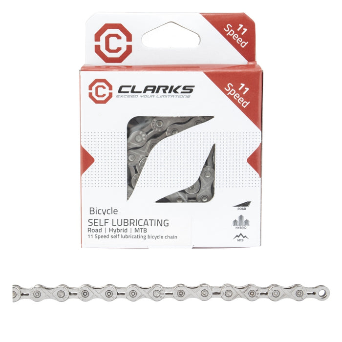 Clarks Self Lubricating 11-speed Chain
