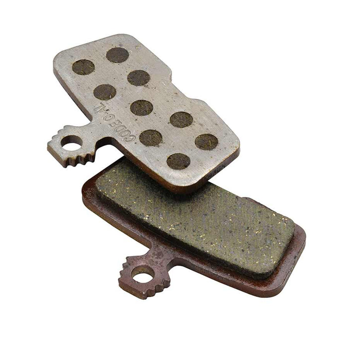 00.5315.023.020, Disc Brake Pads, Shape: SRAM Code 2011+, Organic Quiet, Aluminum, Large, Pair