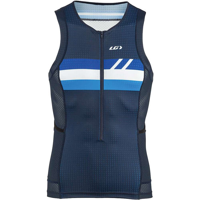 Louis Garneau Vent Tri Sleeveless Top - Blue/White