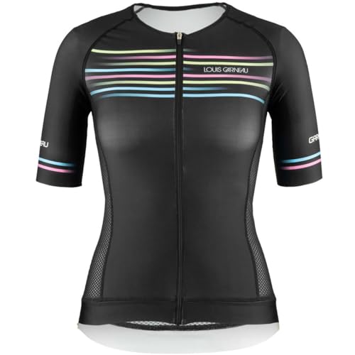 Louis Garneau Women's Sprint Print Tri Jersey Black