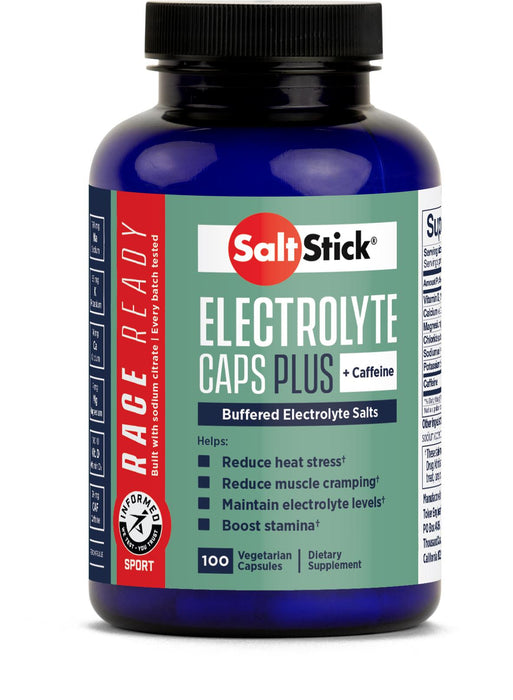 SaltStick Caps Electrolyte Tablets (with Caffeine) 100ct