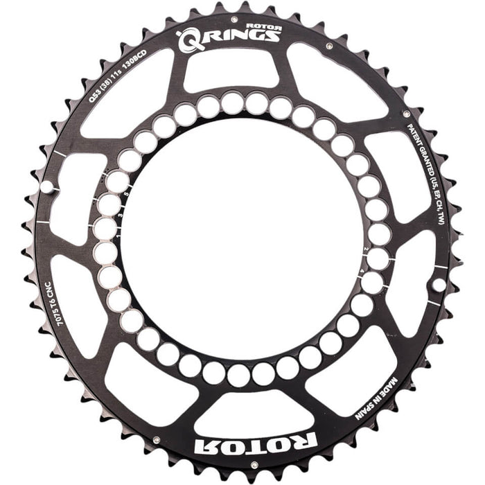 Rotor Q Chainring 5 Bolt - 53T - 110BCD
