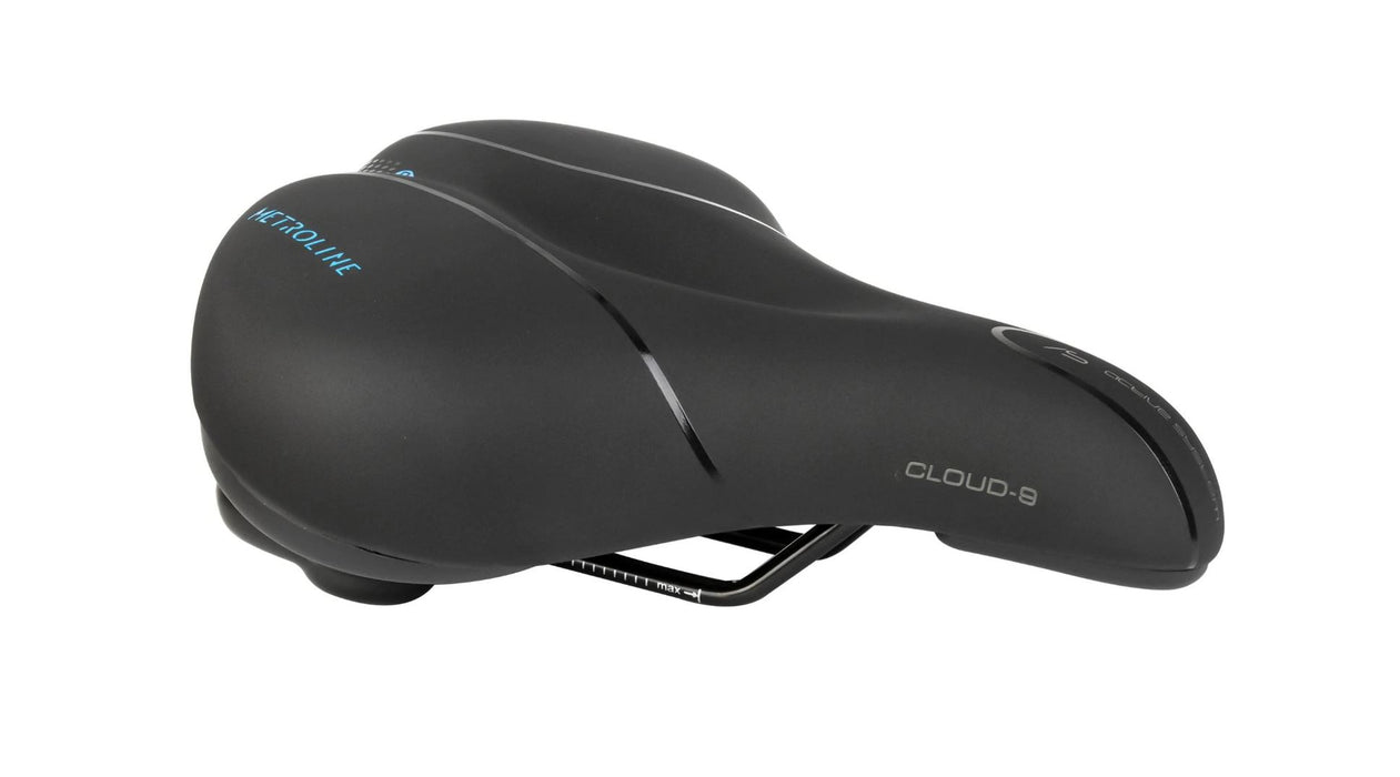 Cloud-9 Saddle C9 Metroline Airflow Memory Foam Black