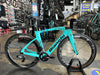 Bianchi Aquila CV SRAM Rival eTap AXS ZIPP 404 Firecrest Wheels - Celeste 2023