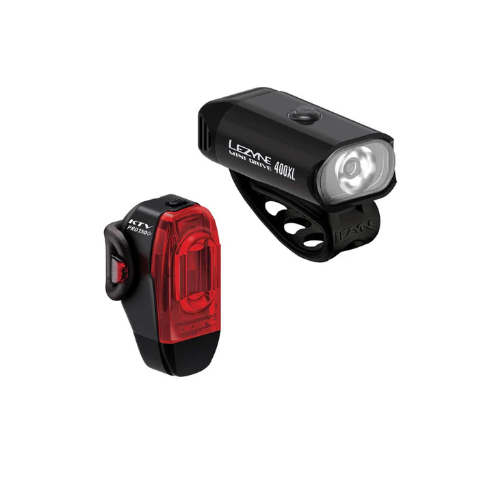 Lezyne Mini Drive 400XL / KTV Drive Pro+ Pair