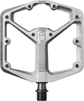 Crankbrothers Stamp 2 Pedal - Raw Silver, Large