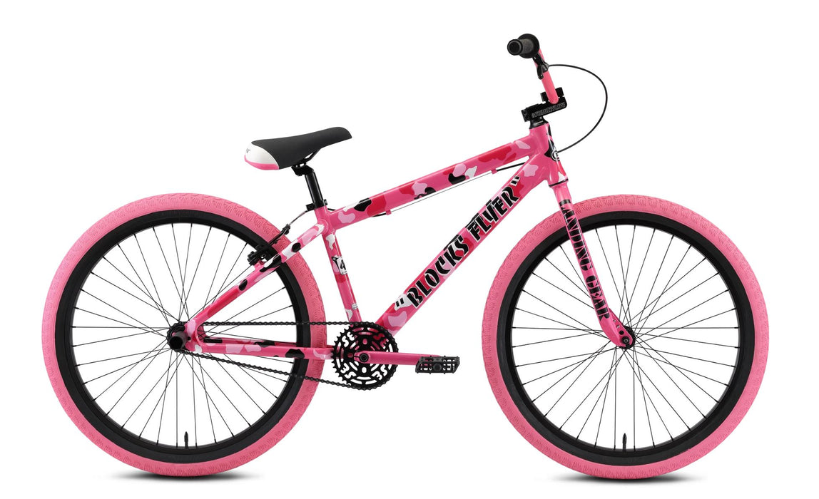 SE Bikes Blocks Flyer 26" Pink Camo