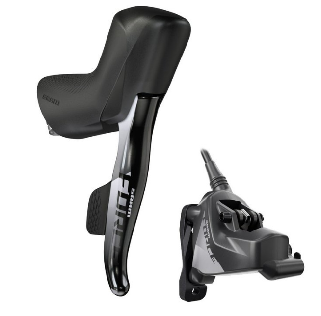 Sram Force Etap AXS 12 speed HRD Shifter and Brake Caliper Flat Mount D1