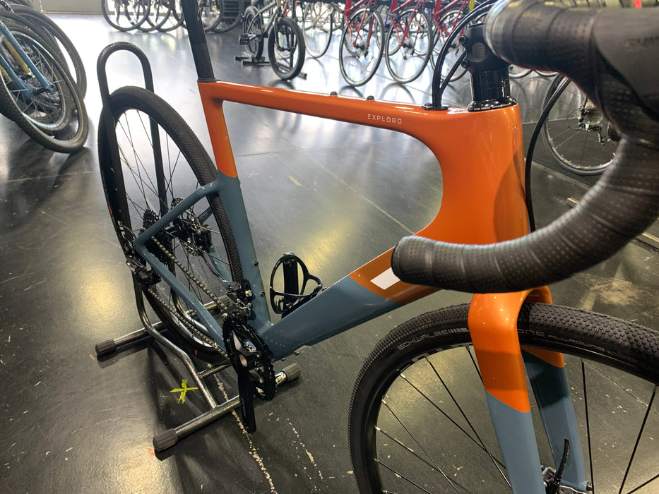 3T Exploro RaceMax Shimano GRX 11 Speed - Grey/Orange 2022