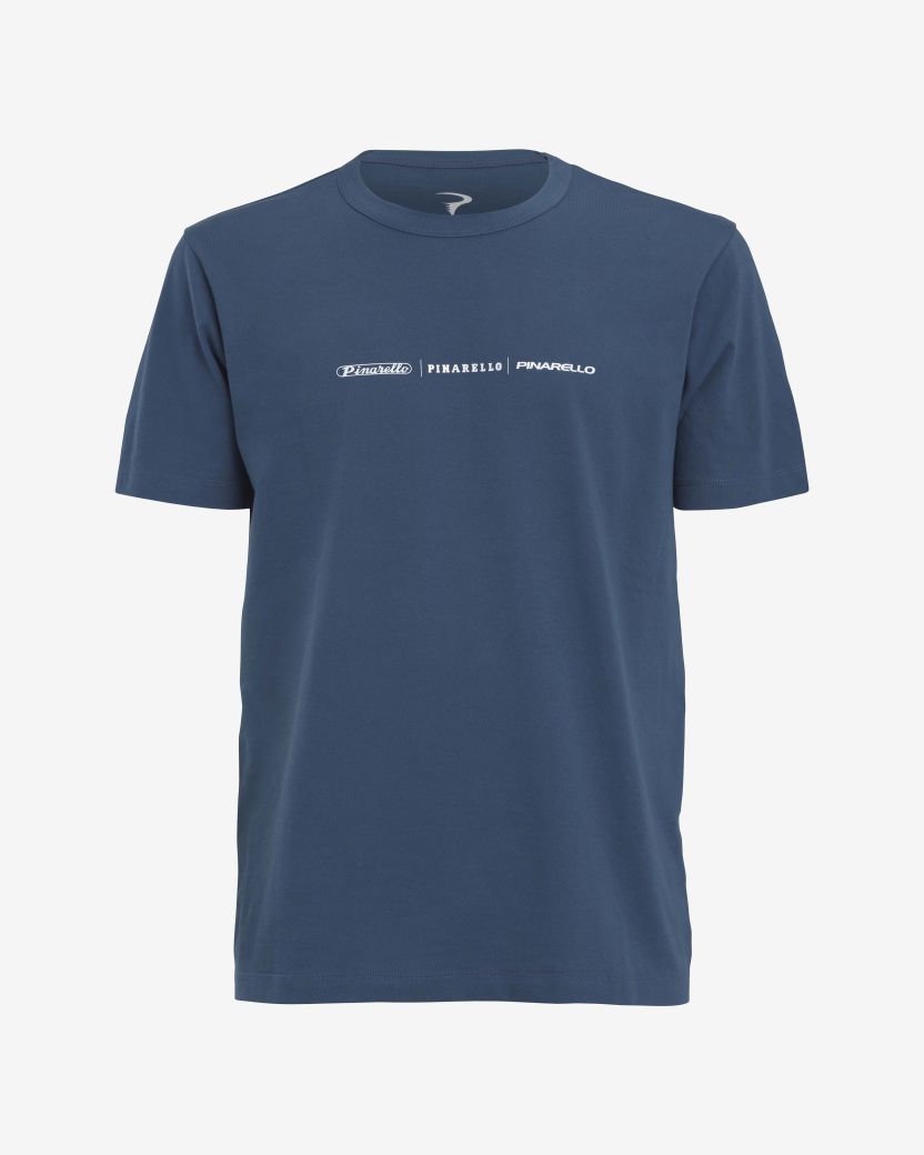 Pinarello Evolution T-Shirt Orion Blue — Playtri Colleyville