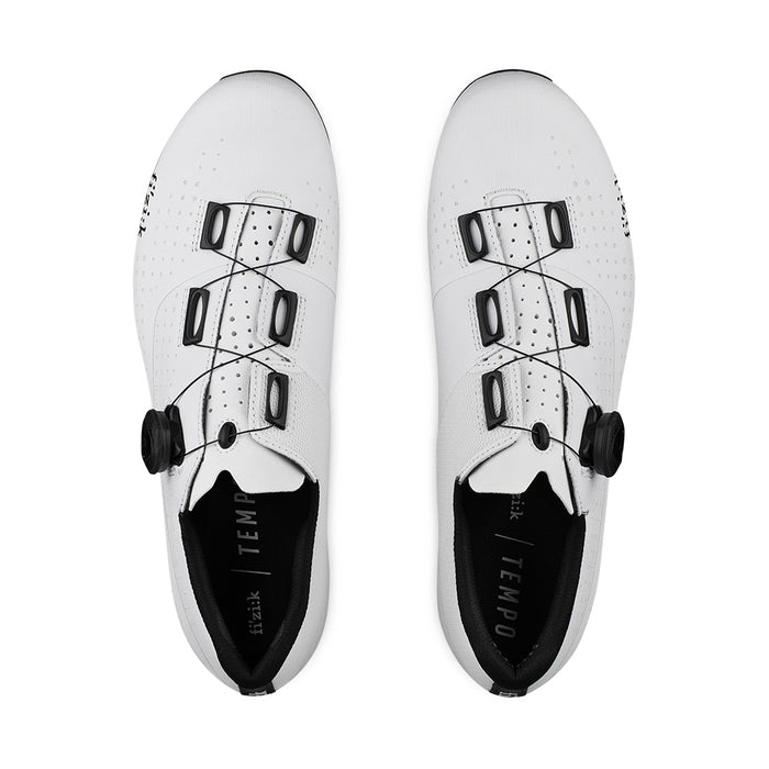 Fizik Men's Tempo Overcurve R4 Cycling Shoes White/Black