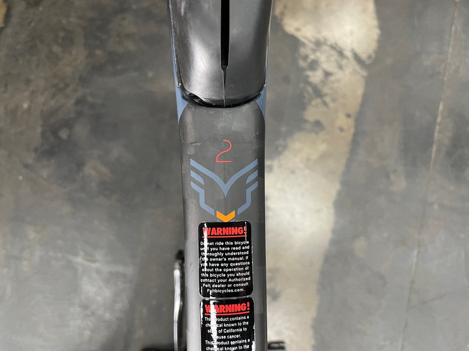 Felt IA 2 SRAM Red eTap 11sp/Profile Design GMR 50/65 - Gray/Carbon/Black 2018