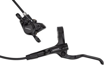 Shimano Alivio BL-MT200/BR-MT200 Disc Brake and Lever - Front, Hydraulic, Post Mount, Resin Pads, Black